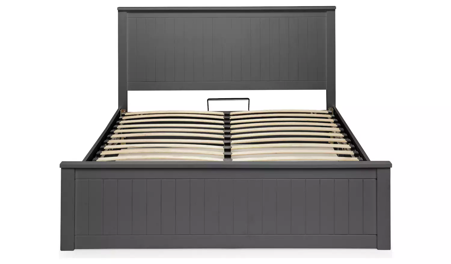 Julian Bowen Maine Double End Lift Ottoman Bed - Anthracite