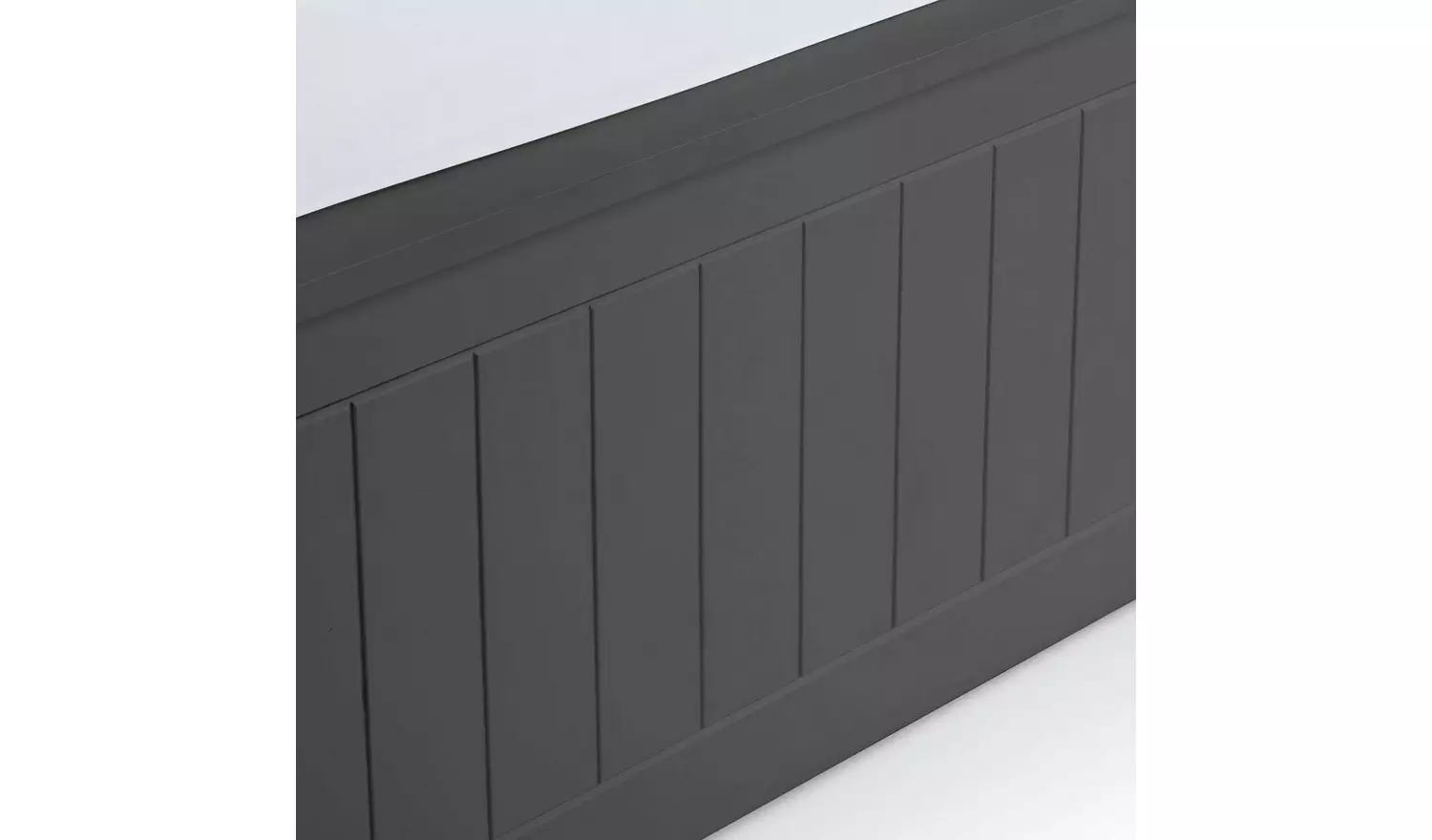 Julian Bowen Maine Double End Lift Ottoman Bed - Anthracite