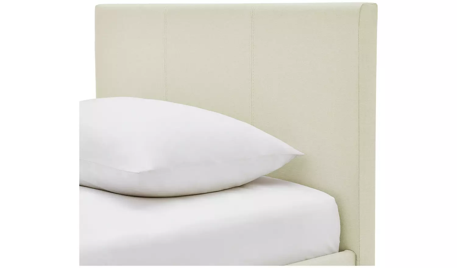 Argos Home Heathdon Single End Lift Ottoman Bed - Natural