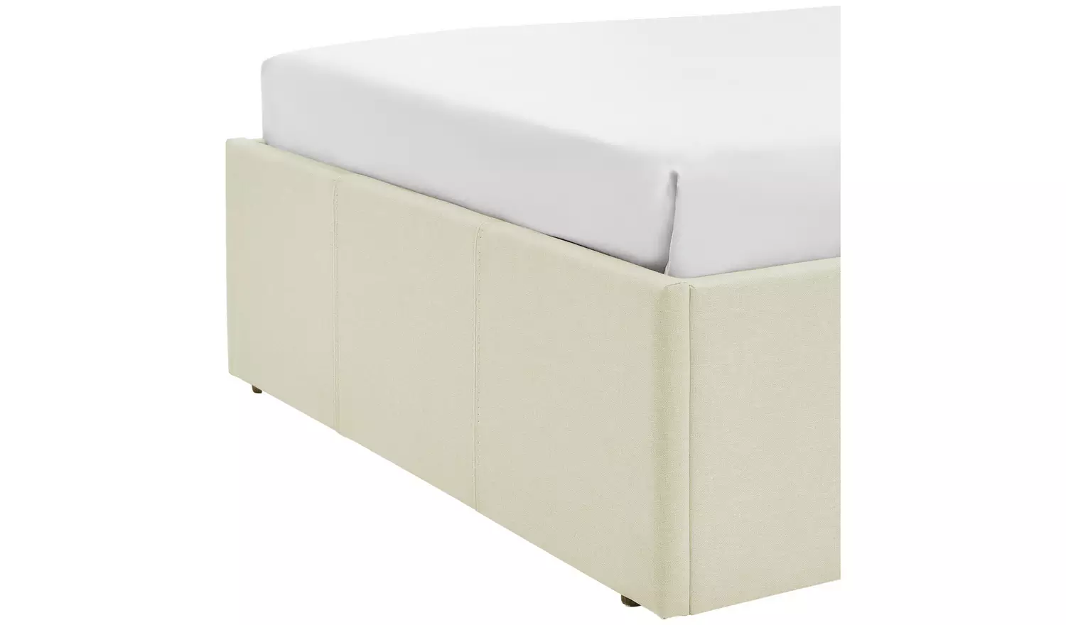 Argos Home Heathdon Single End Lift Ottoman Bed - Natural