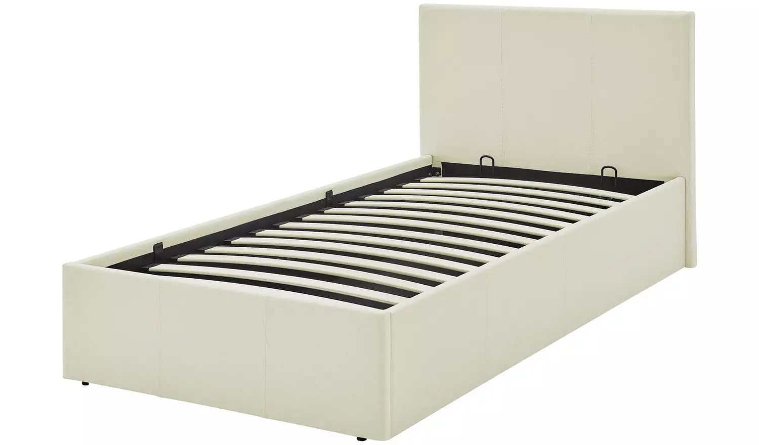Argos Home Heathdon Single End Lift Ottoman Bed - Natural