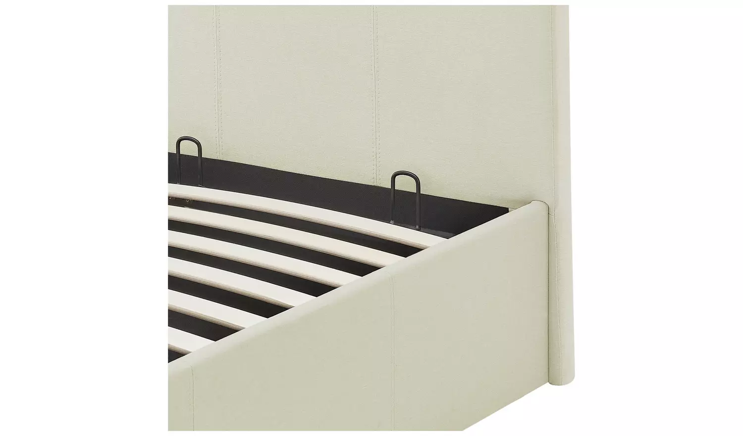 Argos Home Heathdon Single End Lift Ottoman Bed - Natural