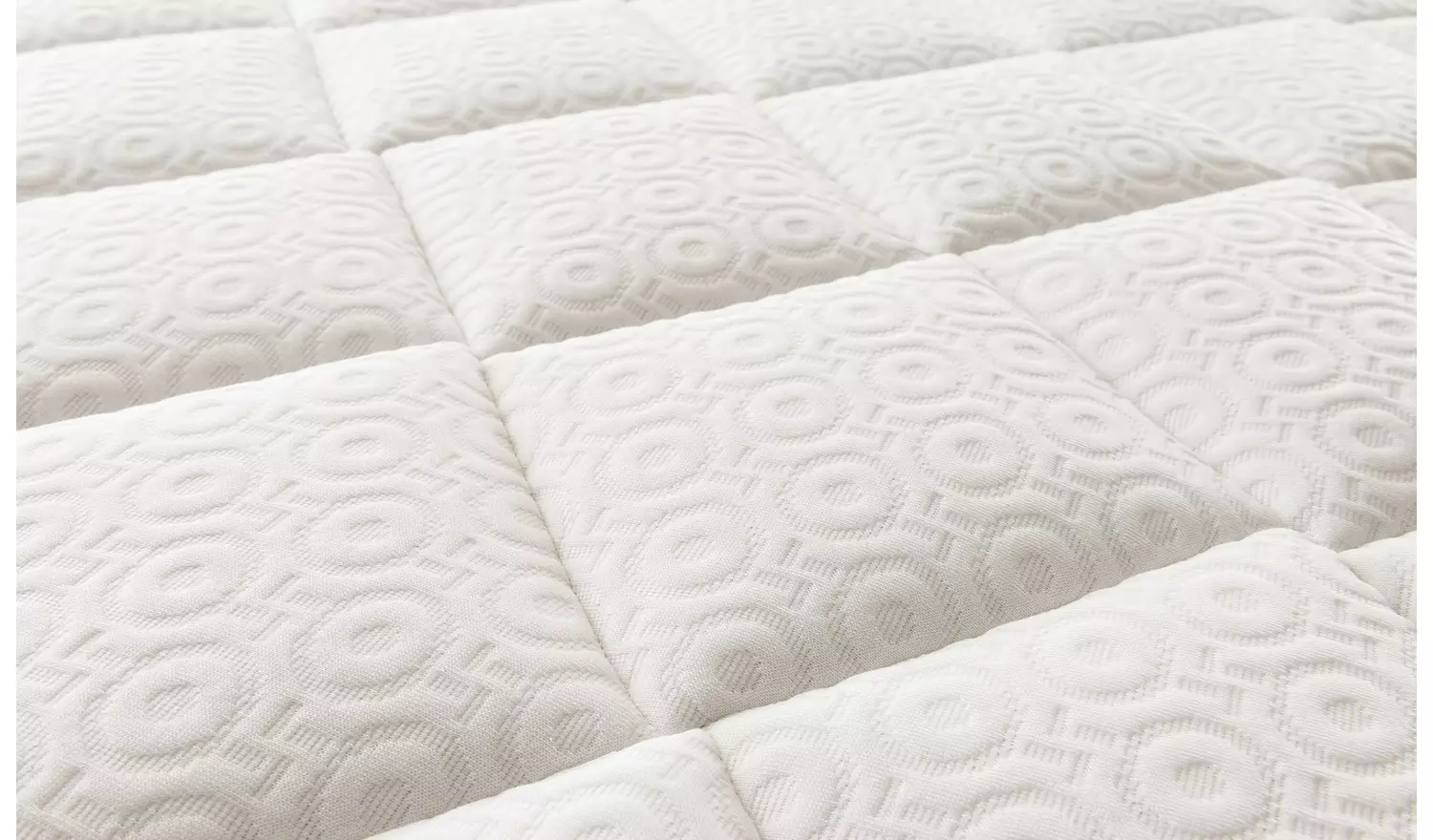 Silentnight Knightly Double Memory 4 Drawer Divan Bed - Grey