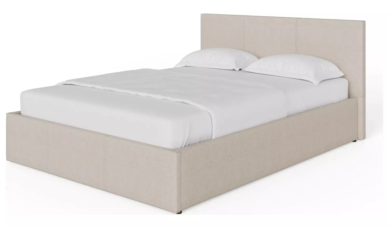 GFW End Lift Small Double Ottoman Bed Frame - Natural