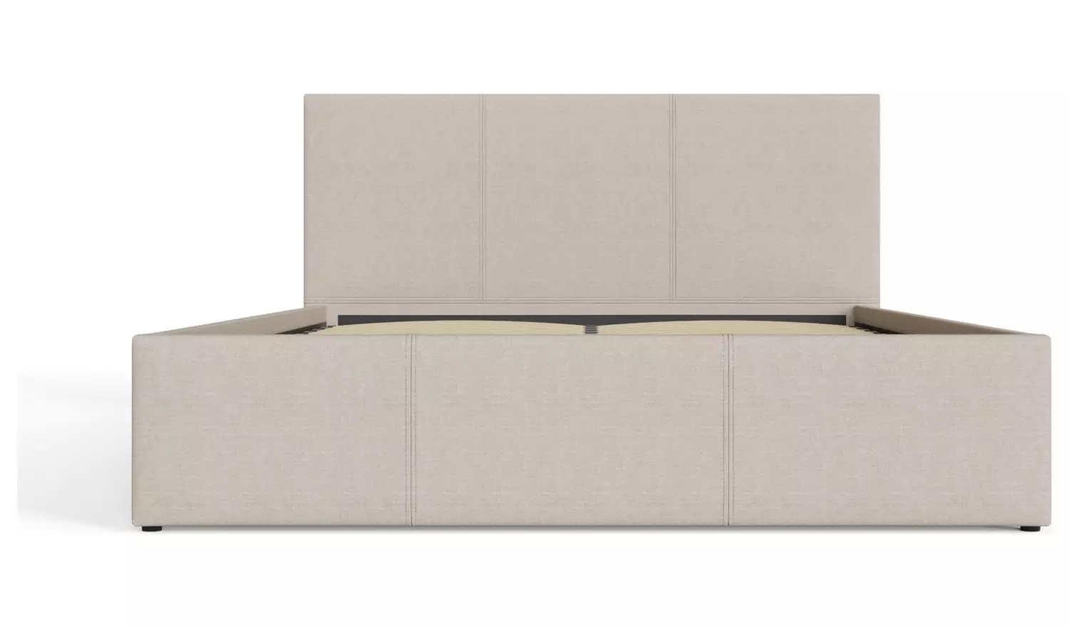 GFW End Lift Small Double Ottoman Bed Frame - Natural