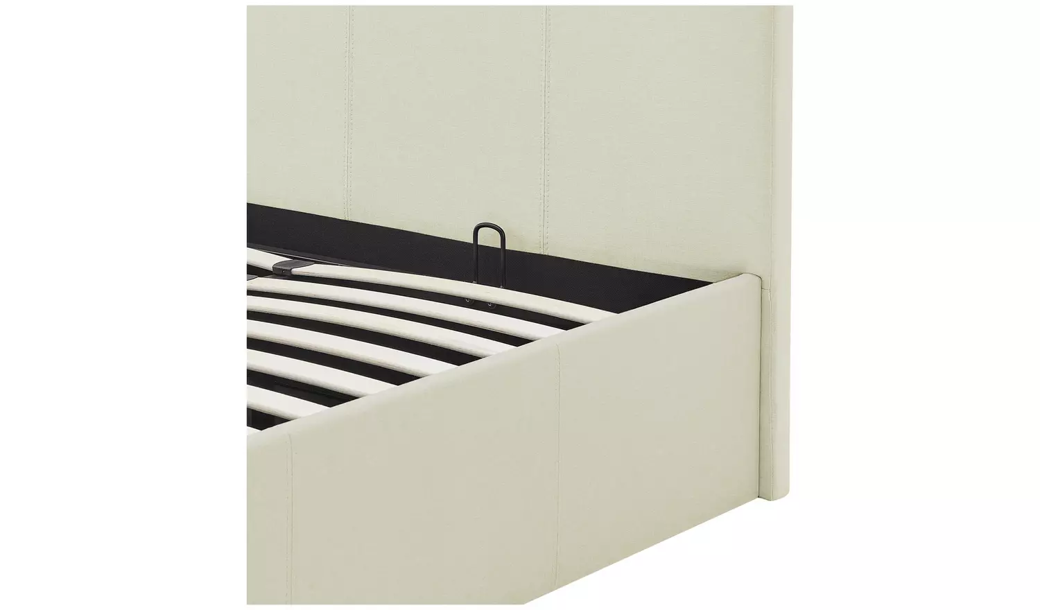 Argos Home Heathdon Kingsize End Lift Ottoman Bed - Natural