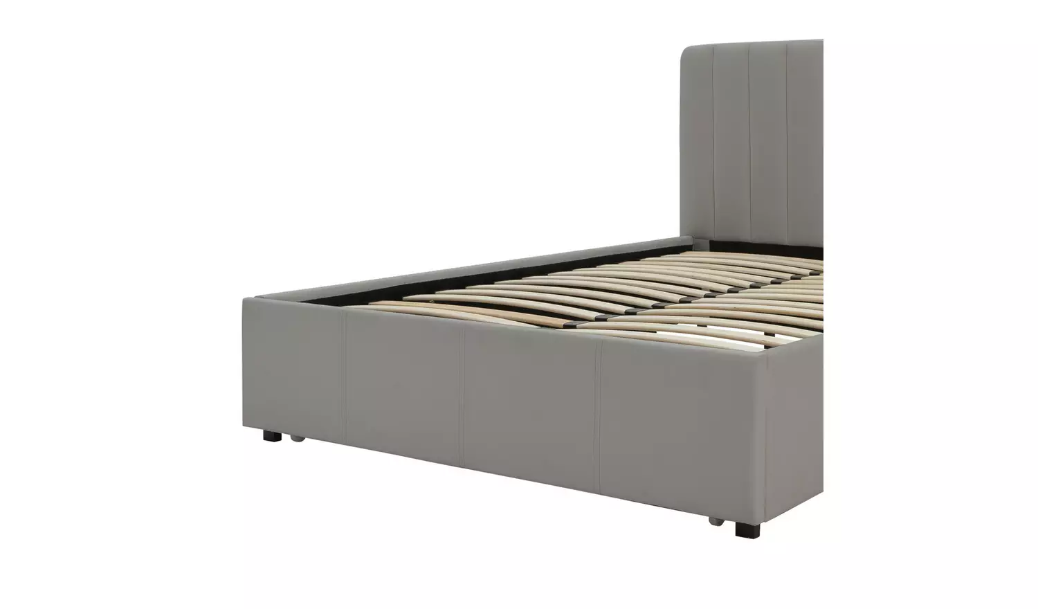 Argos Home Pandora Small Double Drawer Storage Bed - Grey