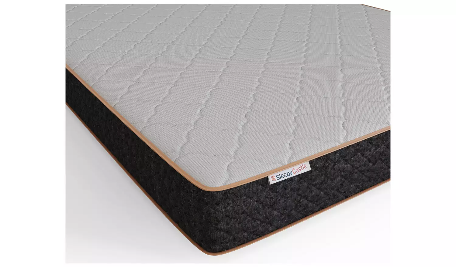 GFW Dakota Kingsize EndLift Ottoman Bed withMattress-Pewter