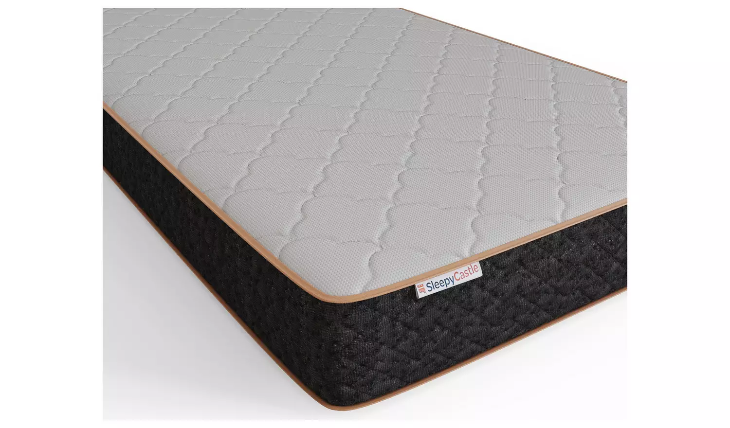 GFW Chiswick Single Side Lift Ottoman Bed with Mattress-Grey