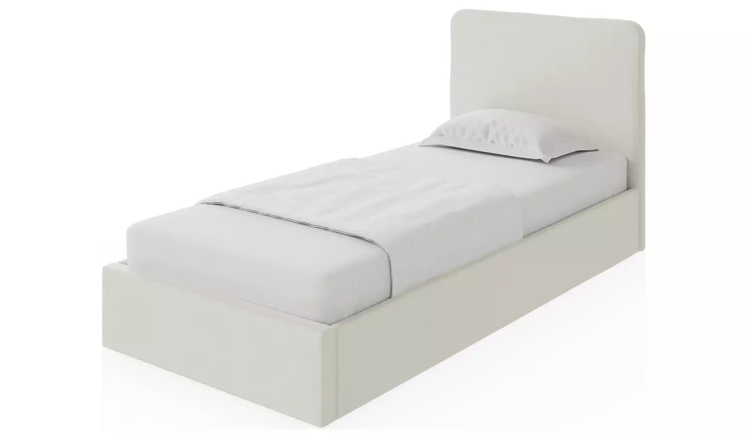 GFW Chiswick Single Side Lift Ottoman Bed with Mattress