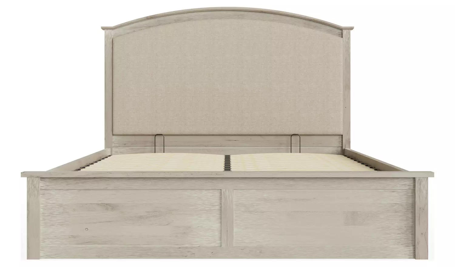 GFW Madrid Kingsize End lift Ottoman Bed - Natural