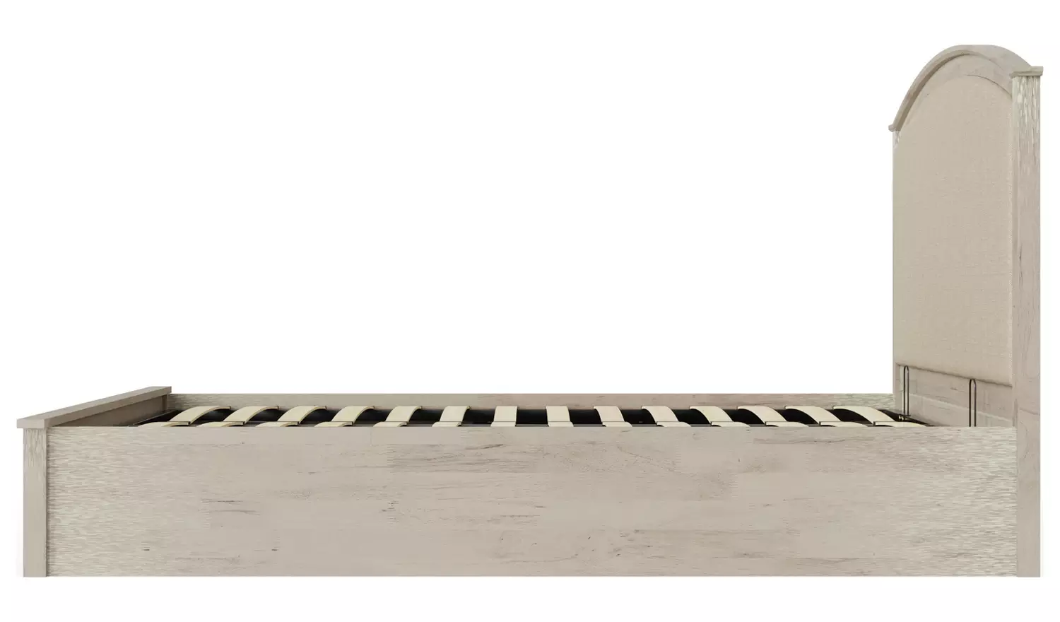 GFW Madrid Kingsize End lift Ottoman Bed - Natural