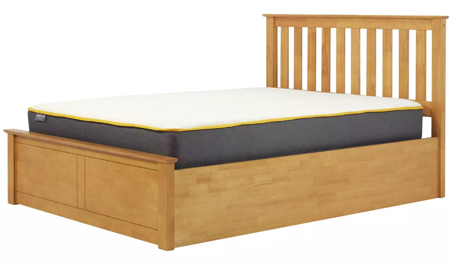 Birlea Phoenix Small Double End Lift Ottoman Bed - Oak