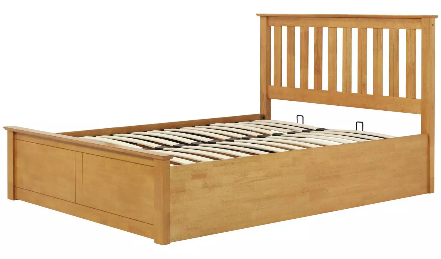 Birlea Phoenix Small Double End Lift Ottoman Bed - Oak