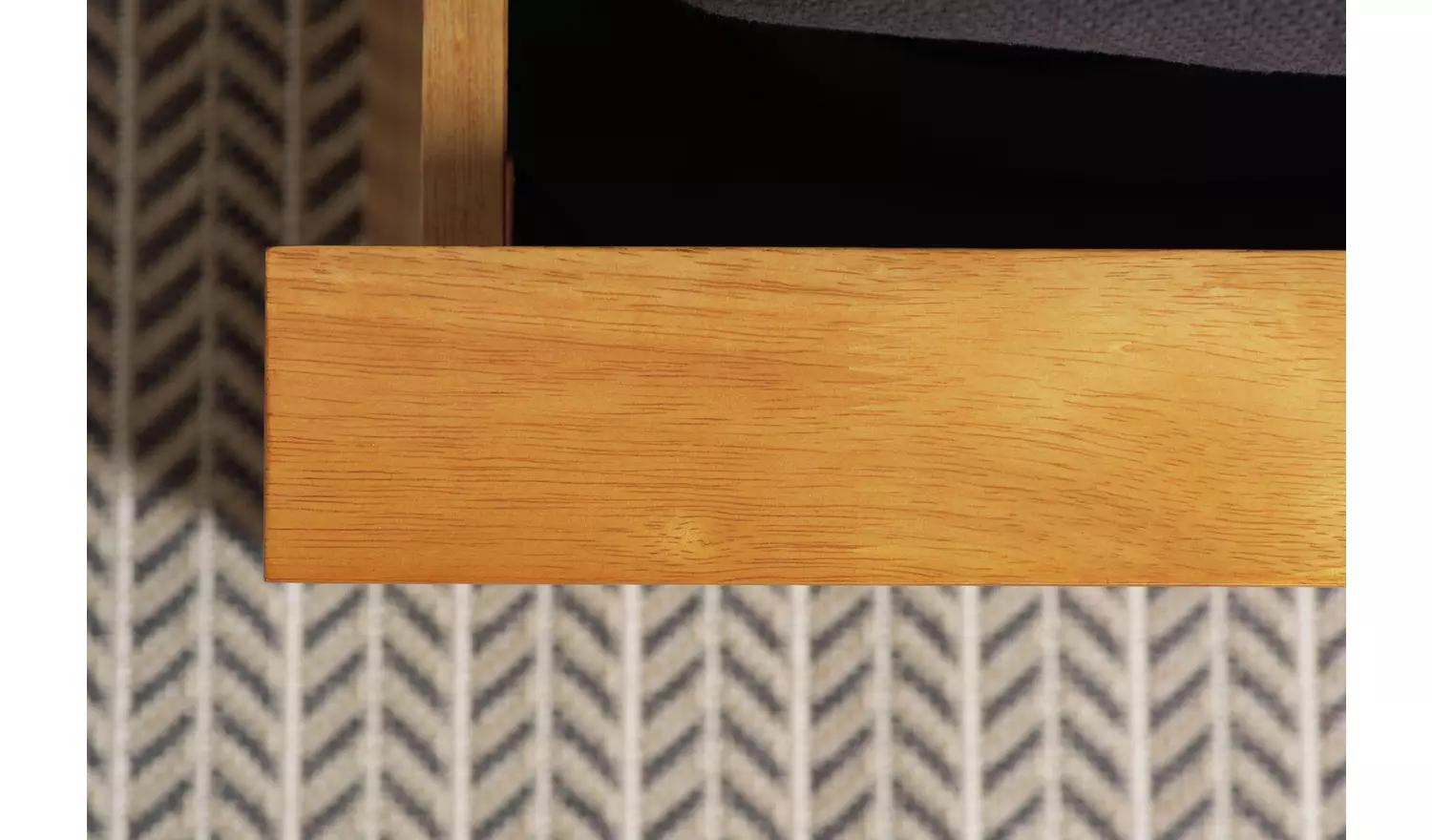 Birlea Phoenix Small Double End Lift Ottoman Bed - Oak