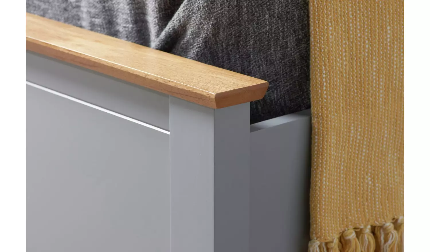 Birlea Phoenix Small Double End Lift Ottoman Bed- Grey