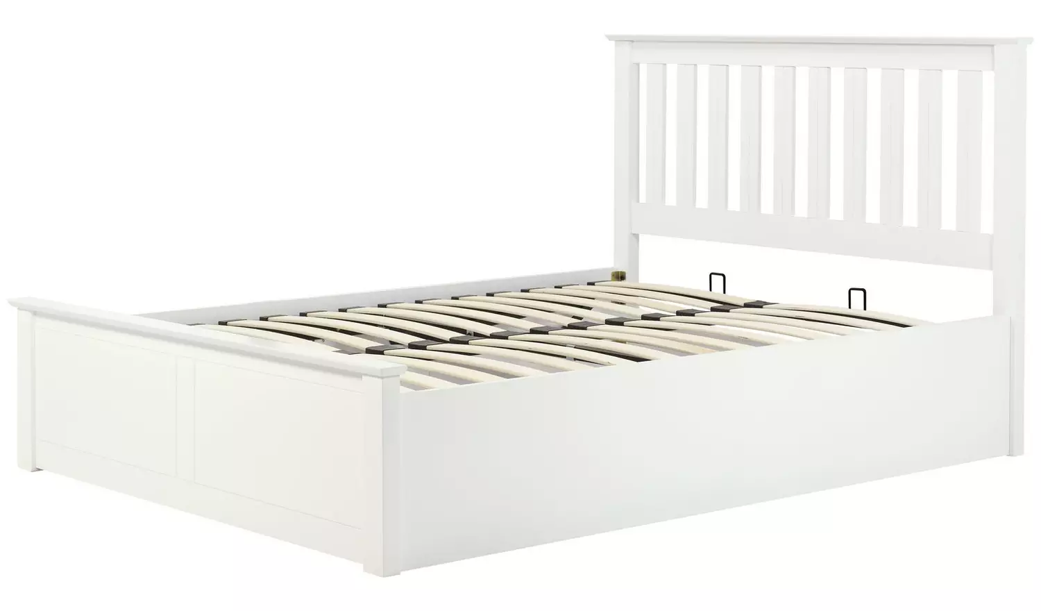 Birlea Phoenix Small Double End Lift Ottoman Bed - White