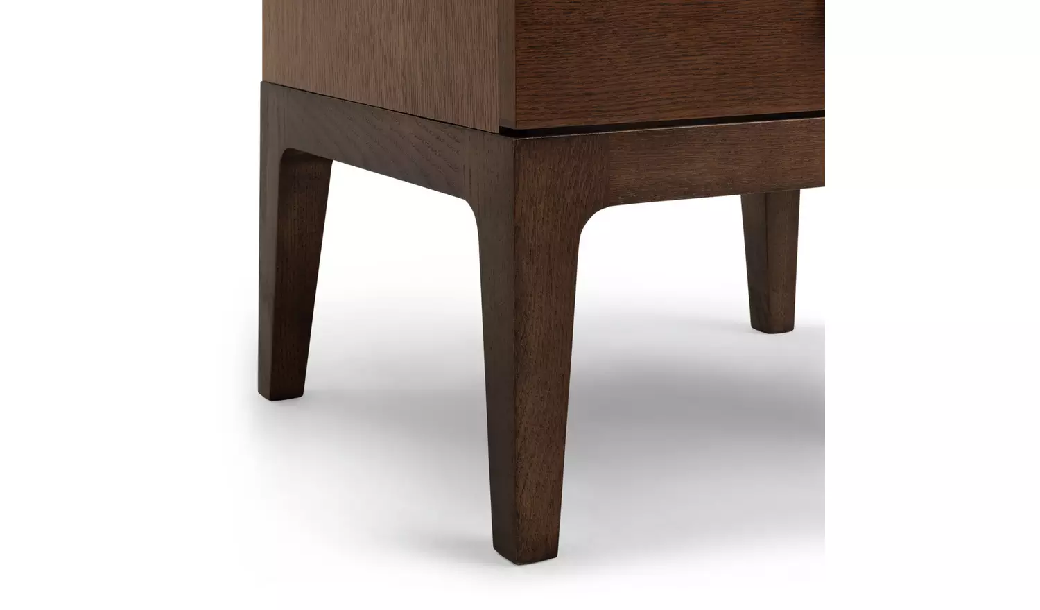 Habitat Loxley 2 Drawer Bedside Table - Walnut