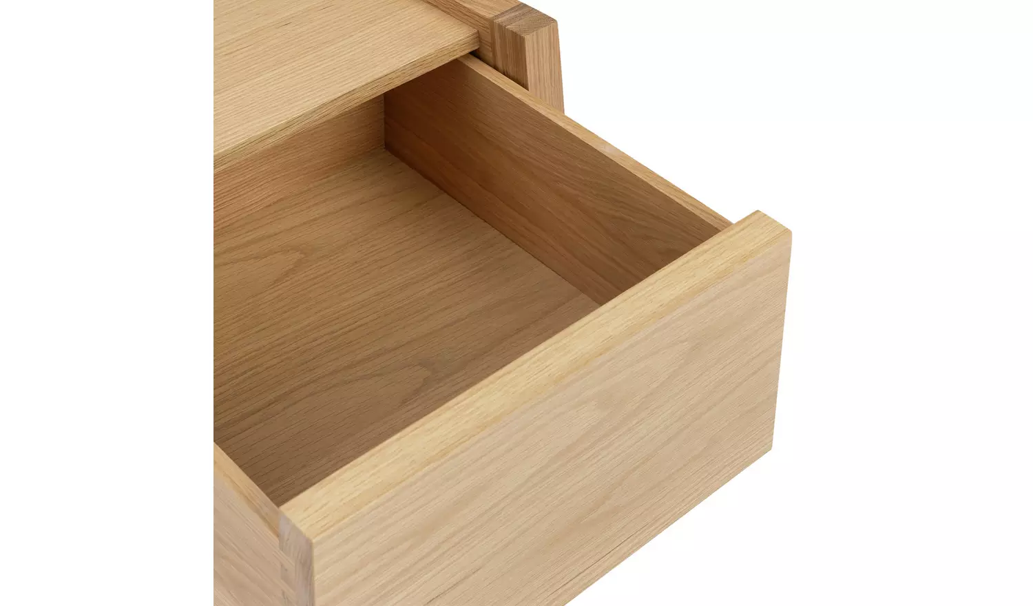 Habitat 60 Hana 1 Drawer Set of 2 Bedside Table- Oak