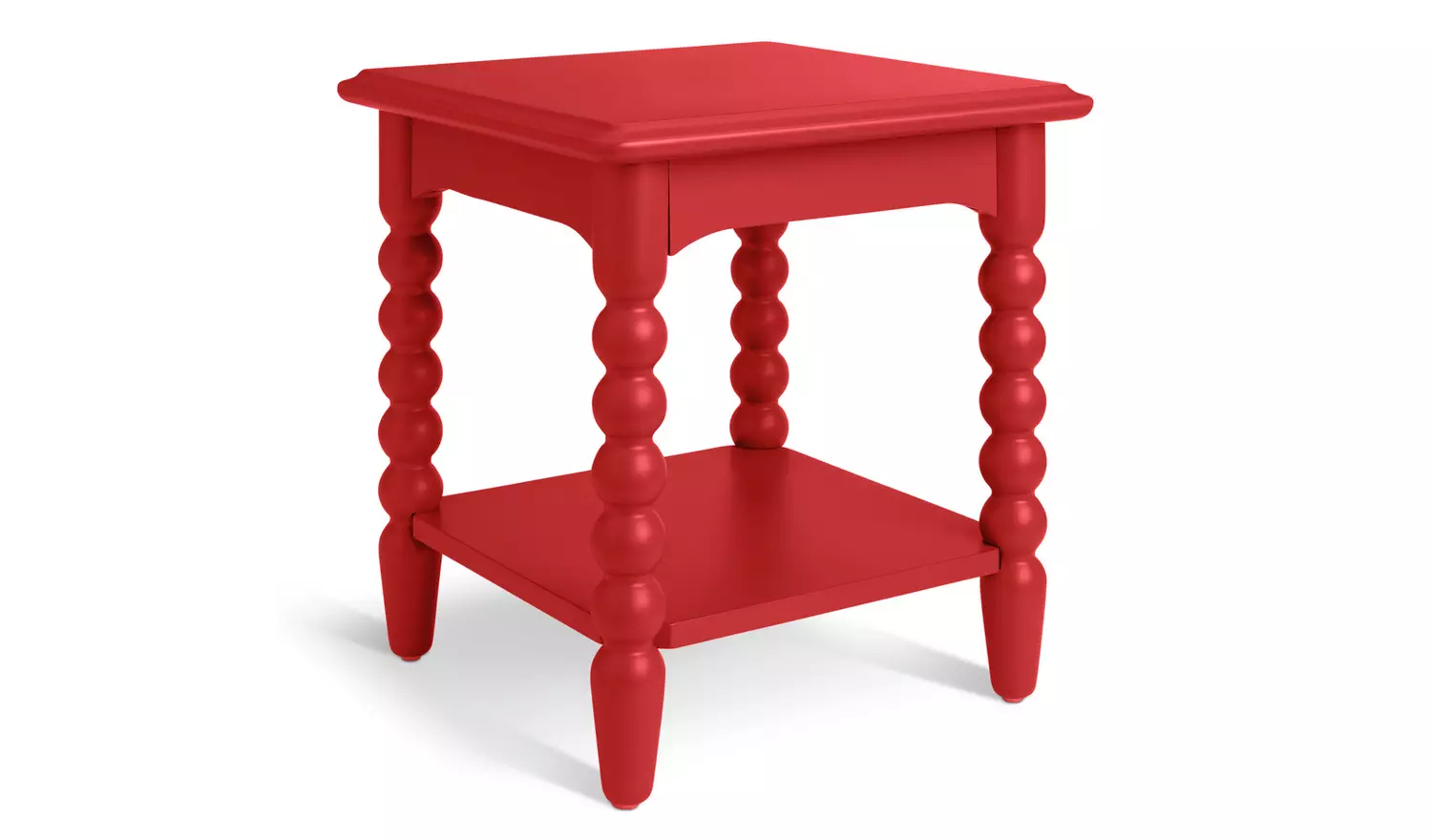 Habitat Blaire Bedside Table - Red