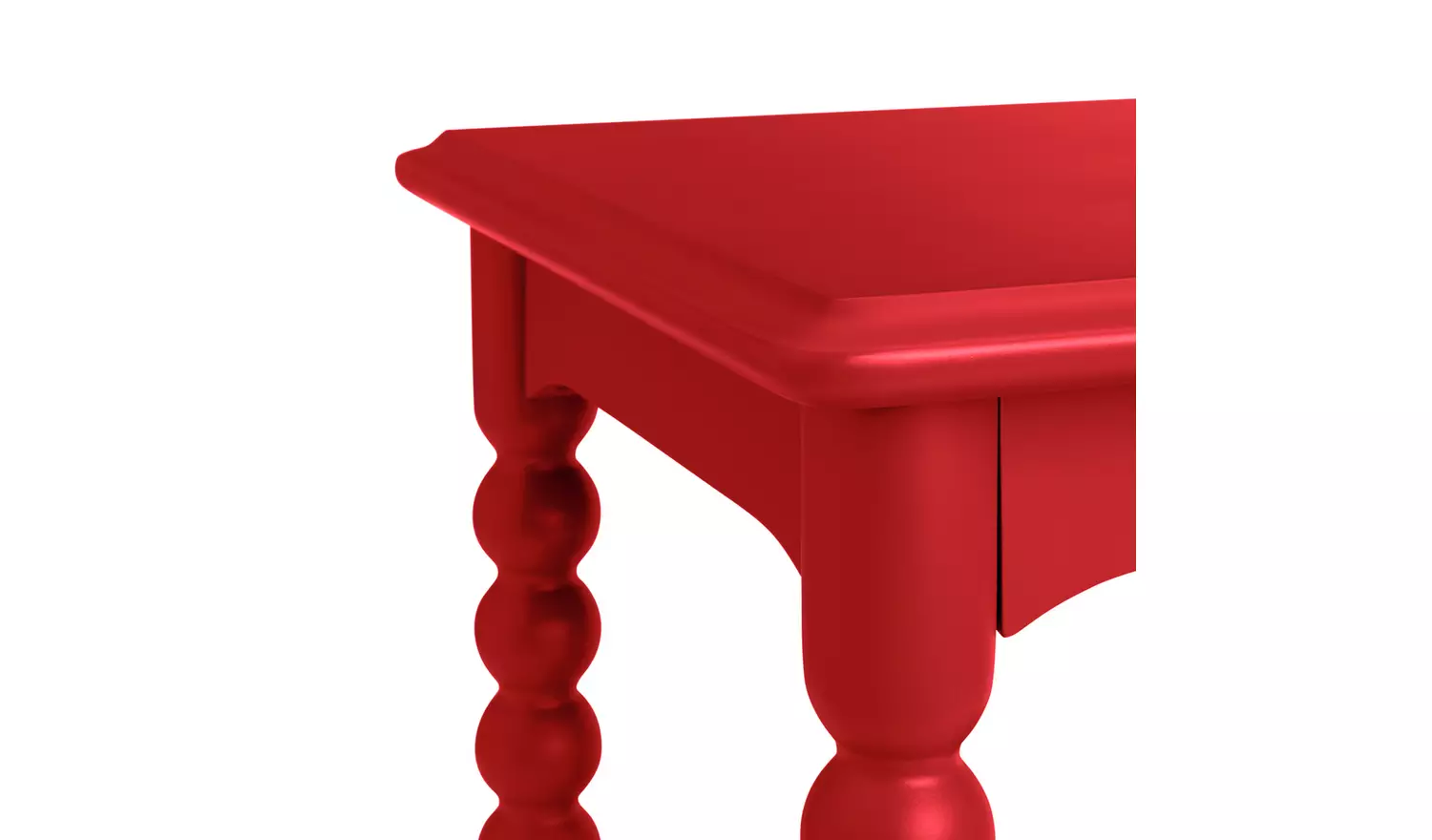 Habitat Blaire Bedside Table - Red