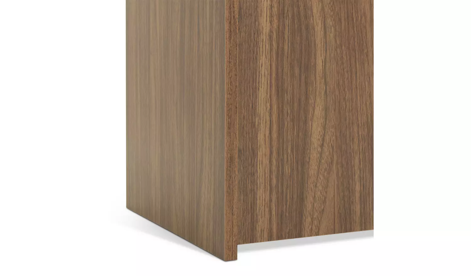 Habitat Oldham 1 Door Bedside Table - Walnut