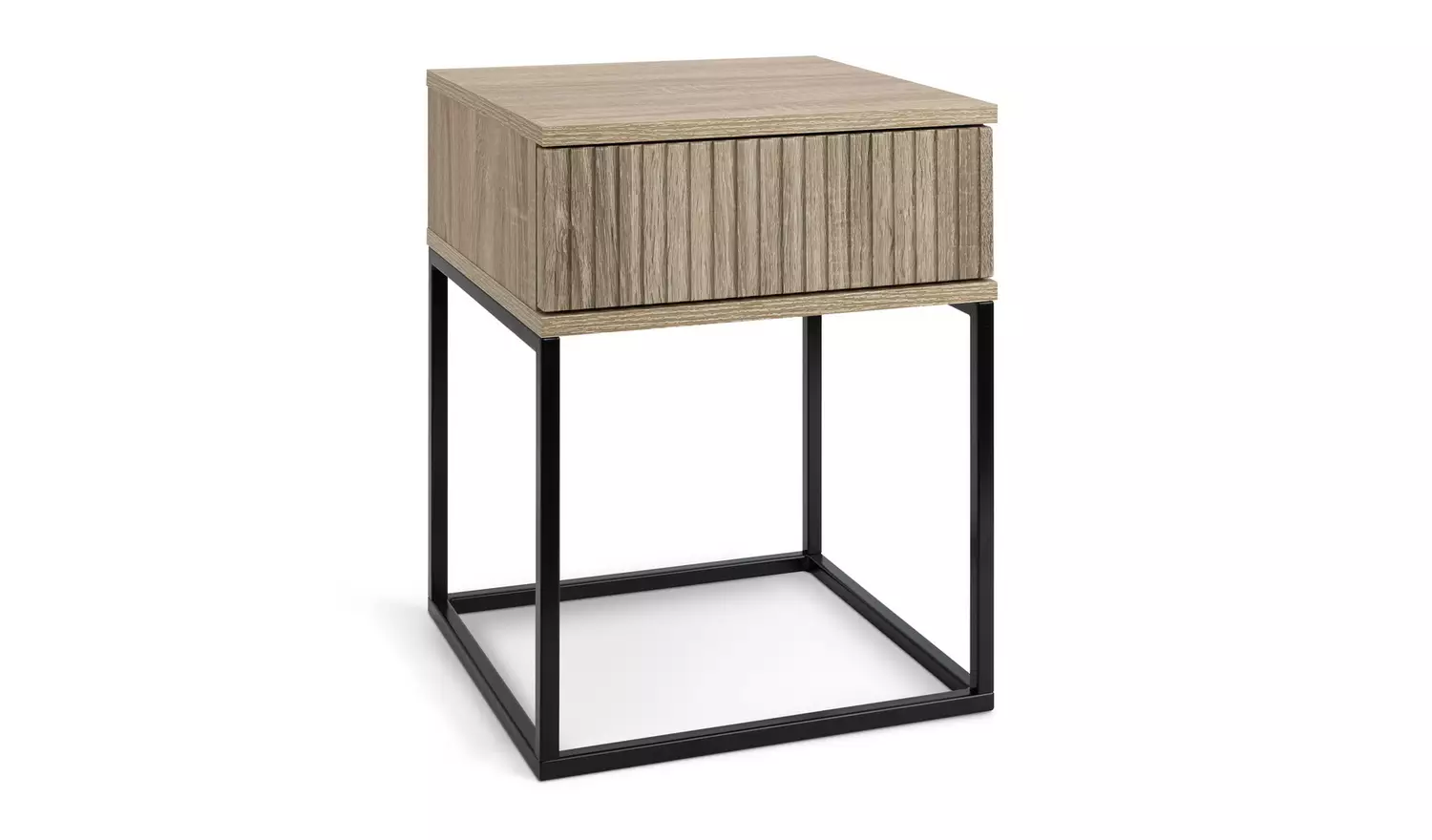 Habitat Digby 1 Drawer Bedside Table - Oak