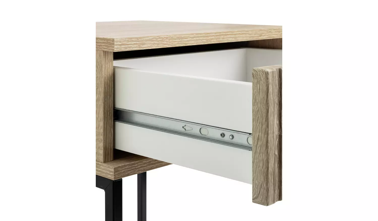 Habitat Digby 1 Drawer Bedside Table - Oak