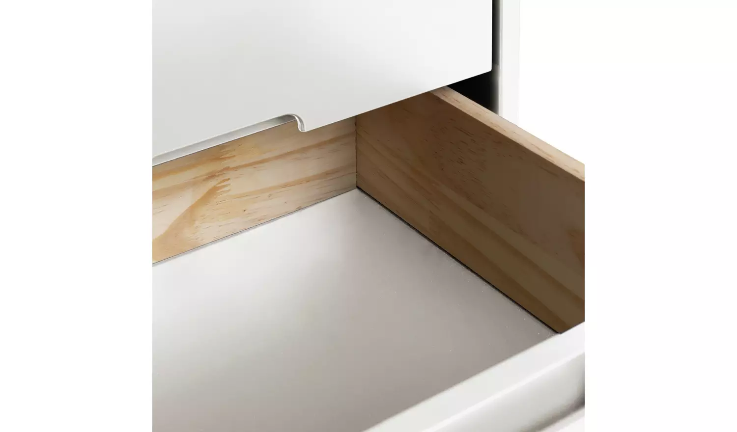 Habitat Pimlico 2 Drawer Bedside Table - White