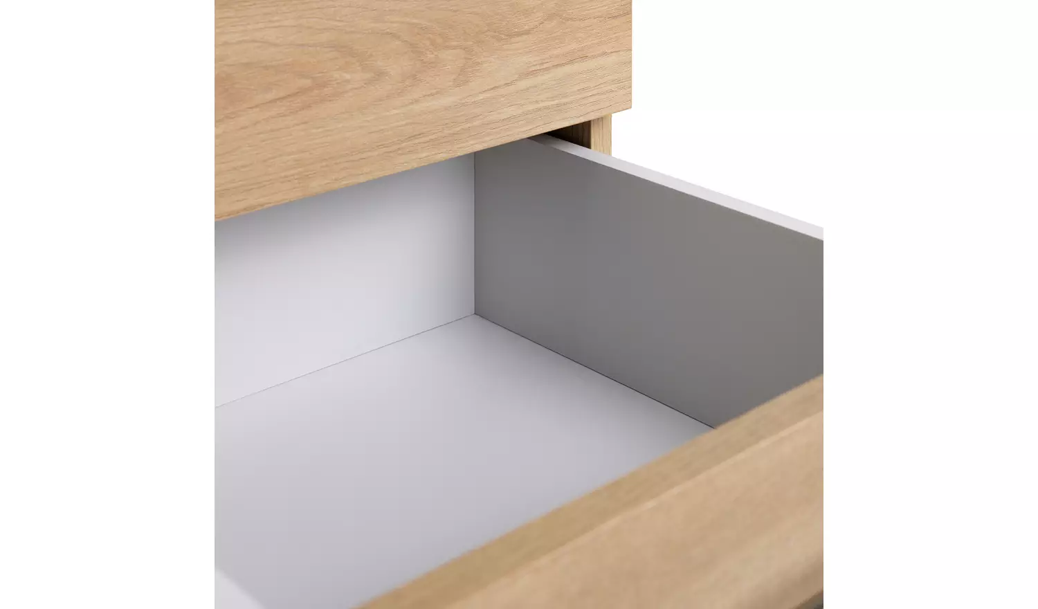 Argos Home Brisbane 3 Drawer Bedside - Oak