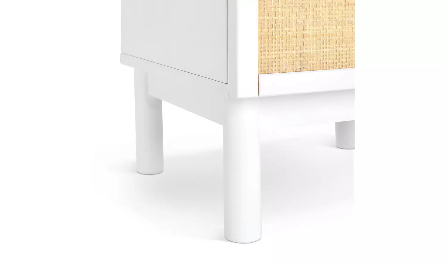 Habitat Simone 2 Drawer Bedside Table - White