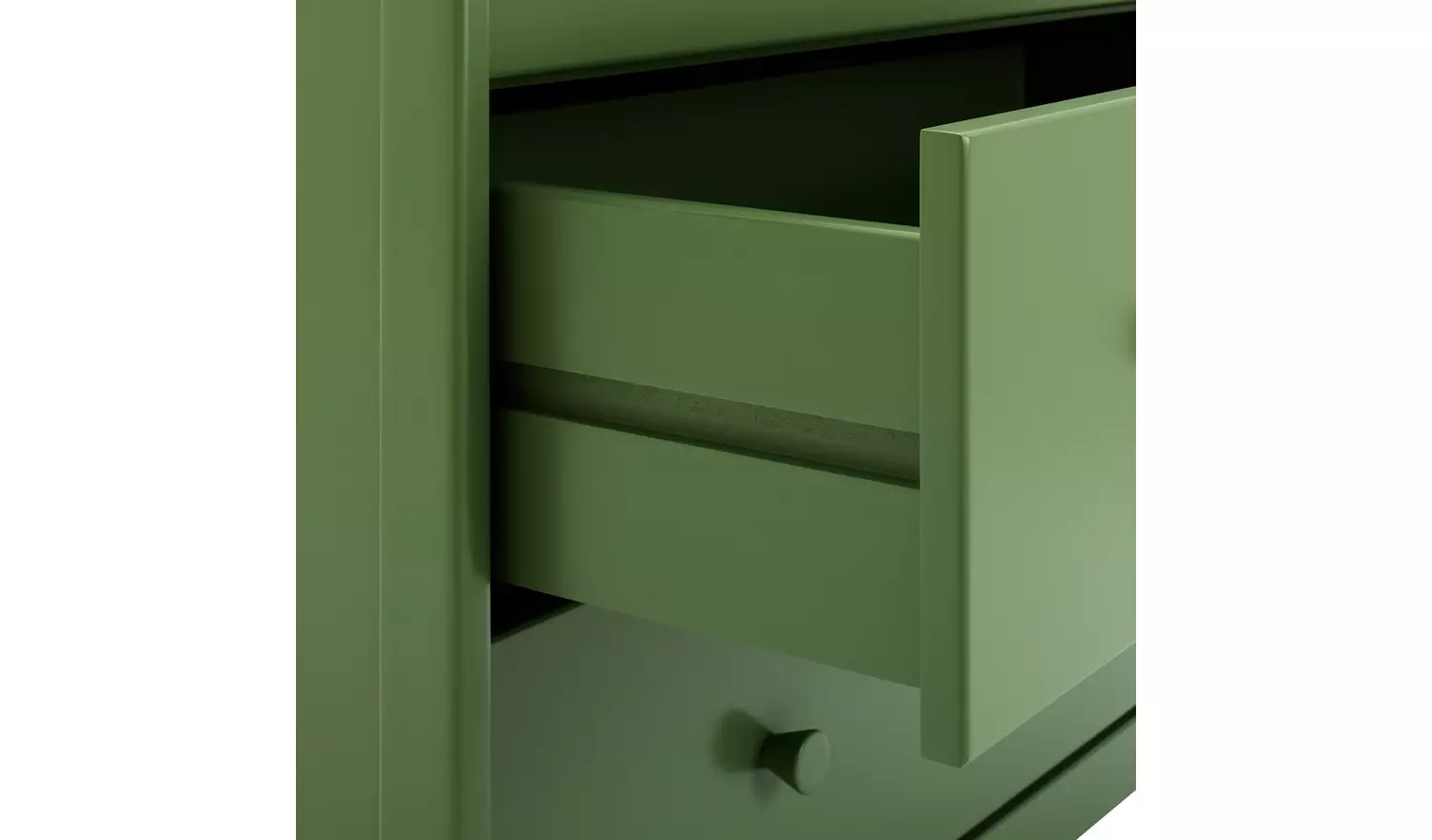 Habitat Bronte 2 Drawer Bedside Table - Green