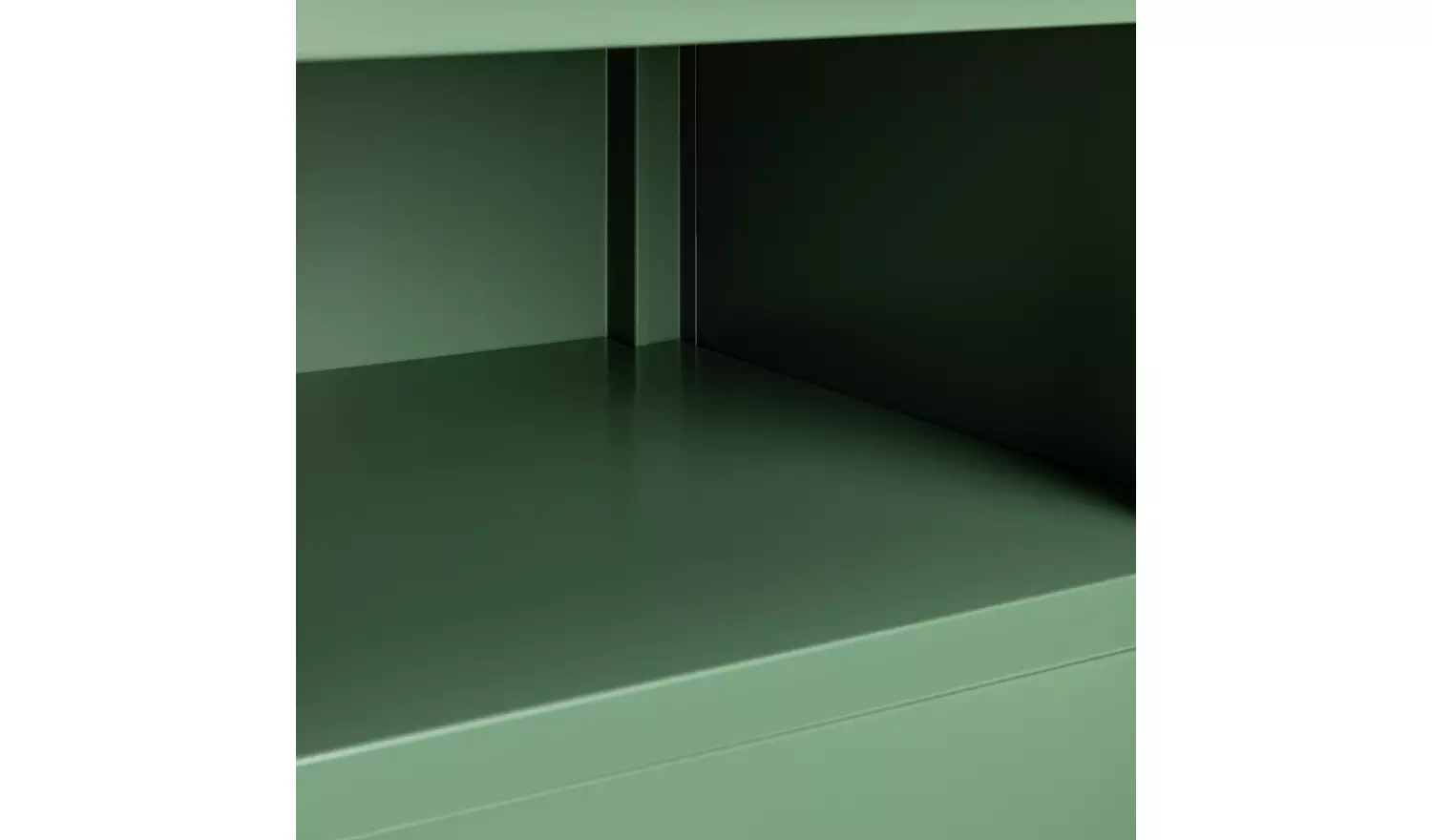 Habitat Stevie 1 Door Bedside Table - Green