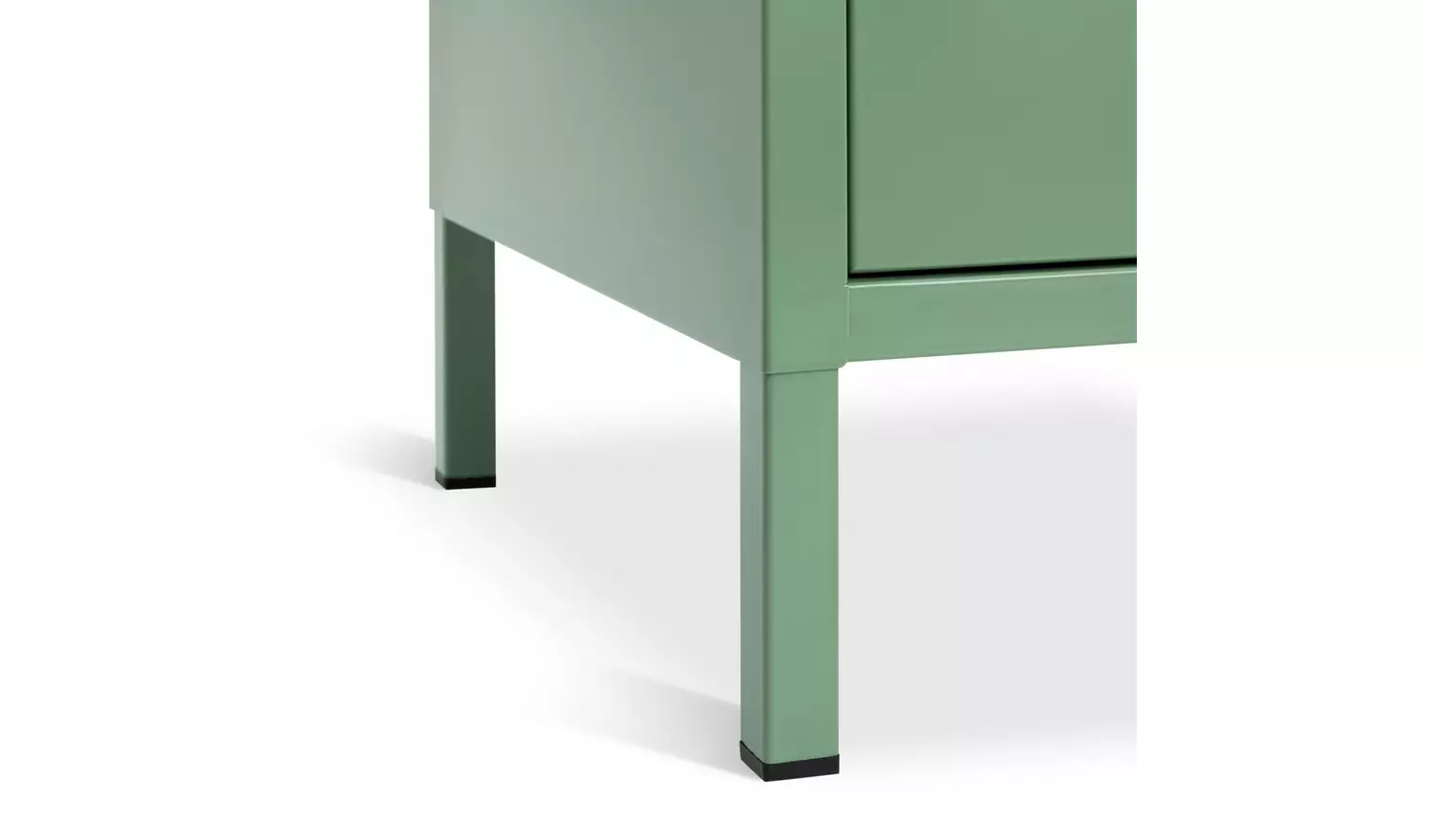 Habitat Stevie 1 Door Bedside Table - Green