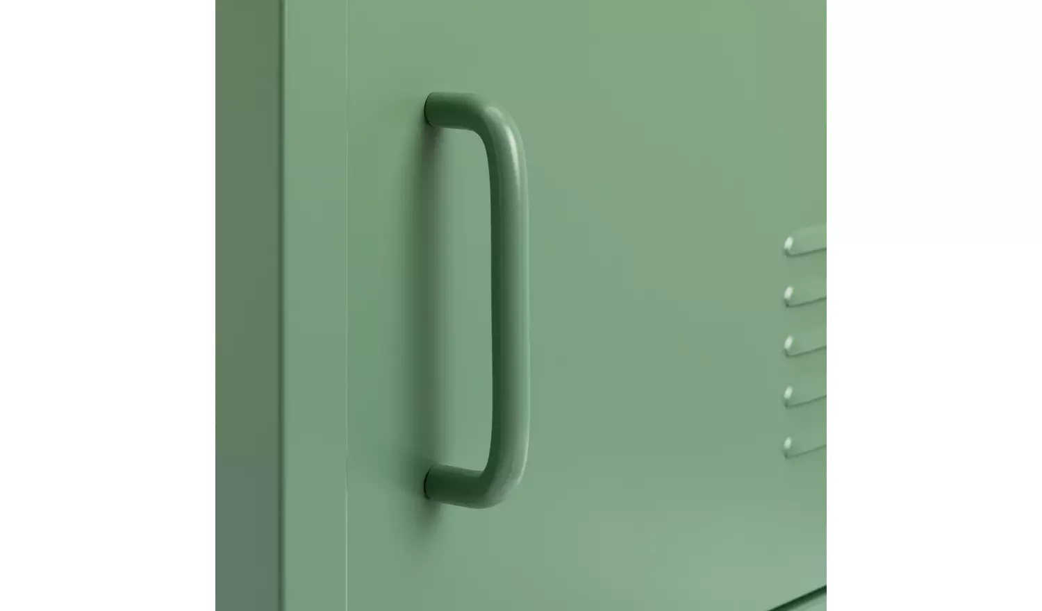 Habitat Stevie 1 Door Bedside Table - Green