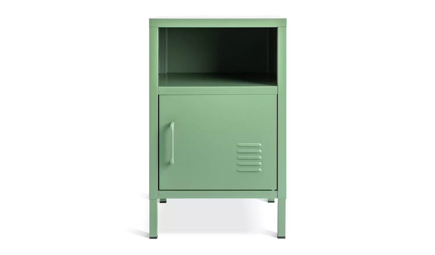 Habitat Stevie 1 Door Bedside Table - Green