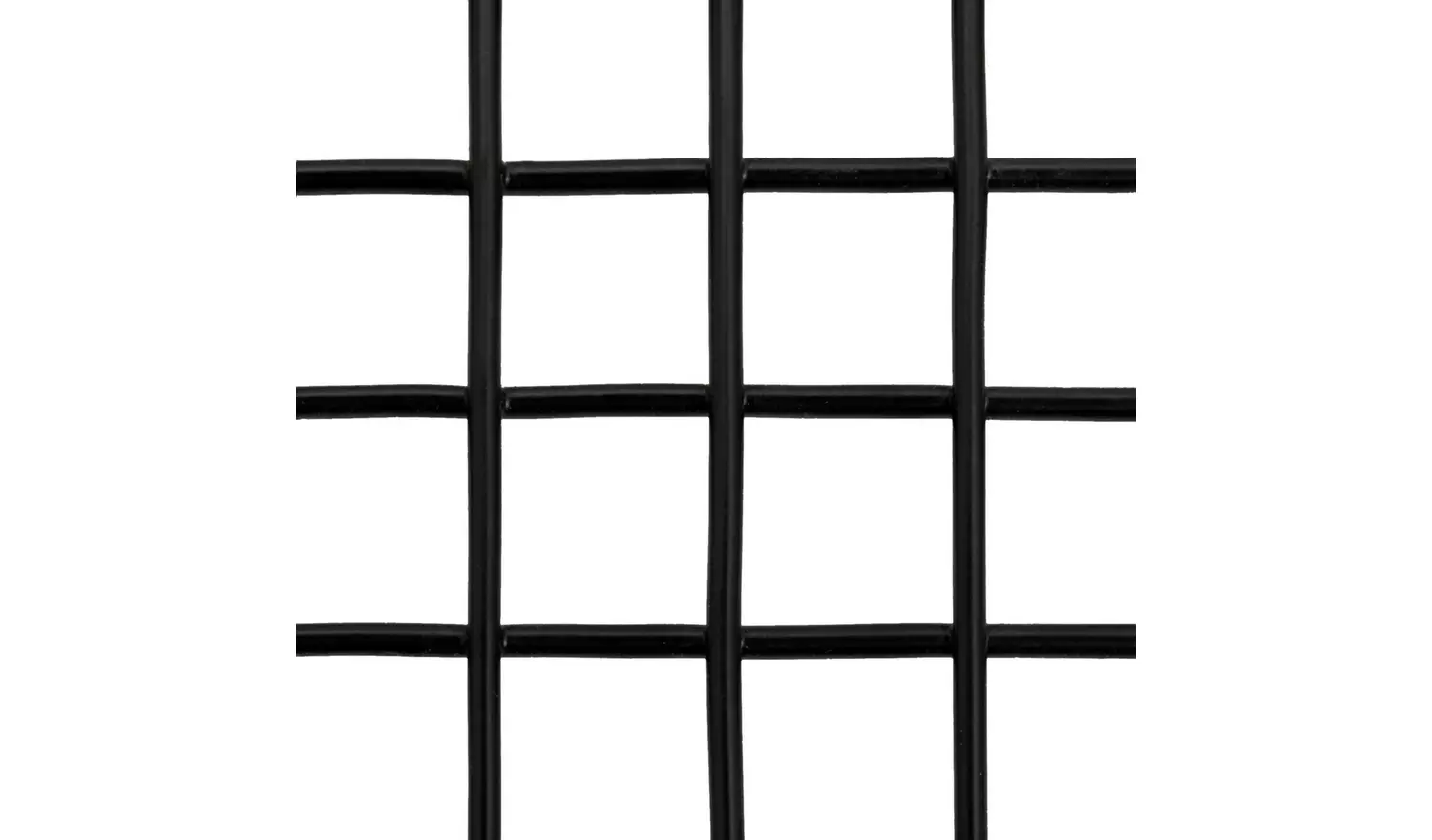 Habitat Cal Metal Bedside Table - Black