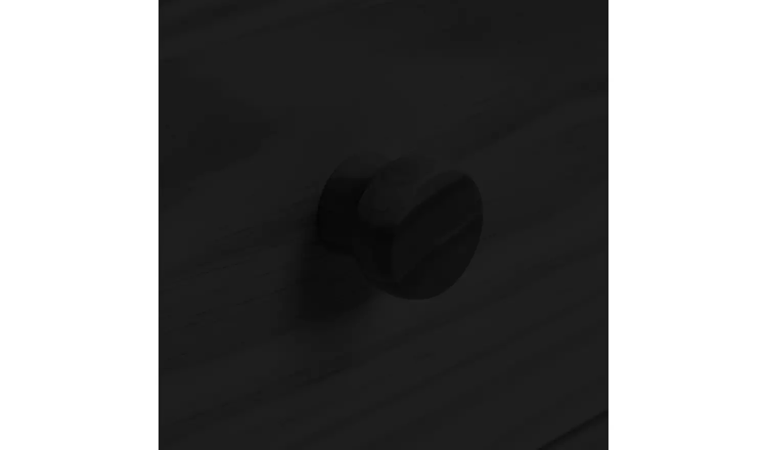 Habitat Akio 1 Drawer Bedside Table - Black