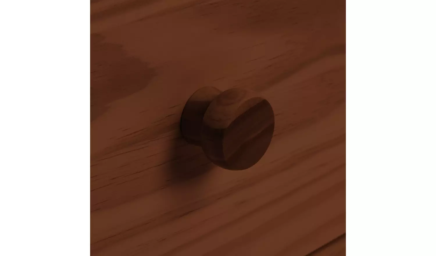 Habitat Akio 1 Drawer Bedside Table - Walnut