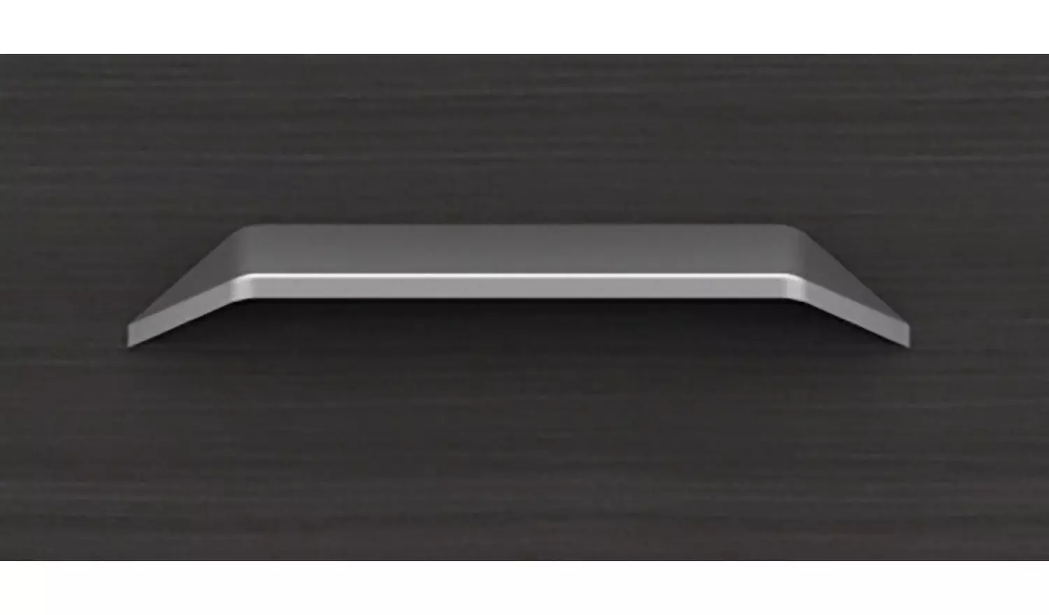 Ashdown 3 Drawer Bedside Table - Dark Grey