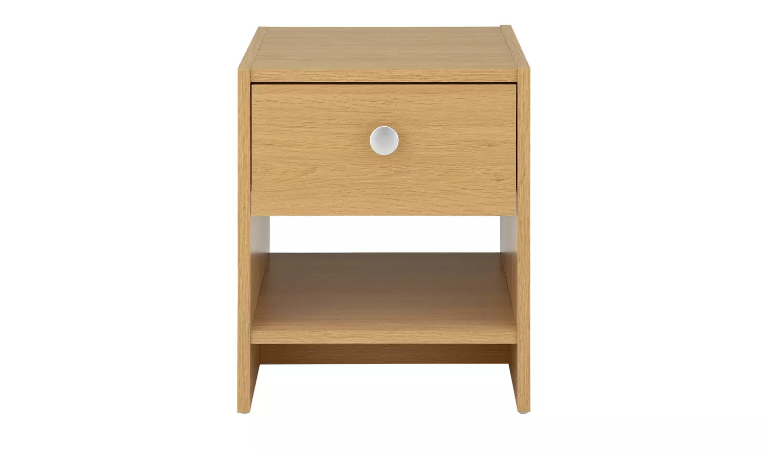 Argos Home Seville Beside Table - Oak Effect