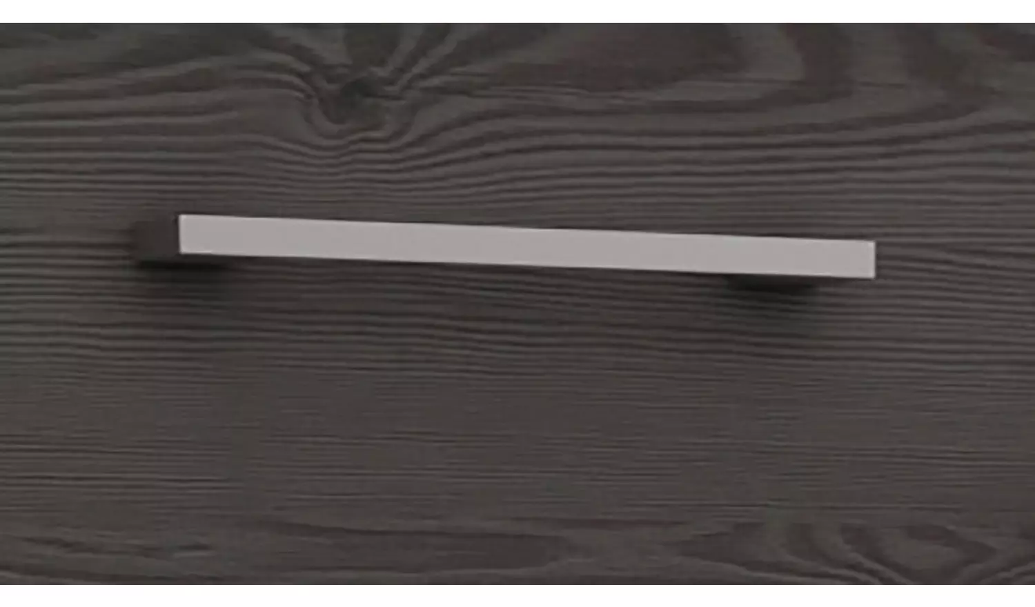 Lancaster 2 Drawer Bedside Table - Dark Grey