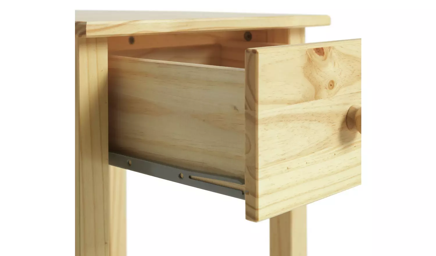 Argos Home Scandinavia 1 Drawer Bedside Table - Pine