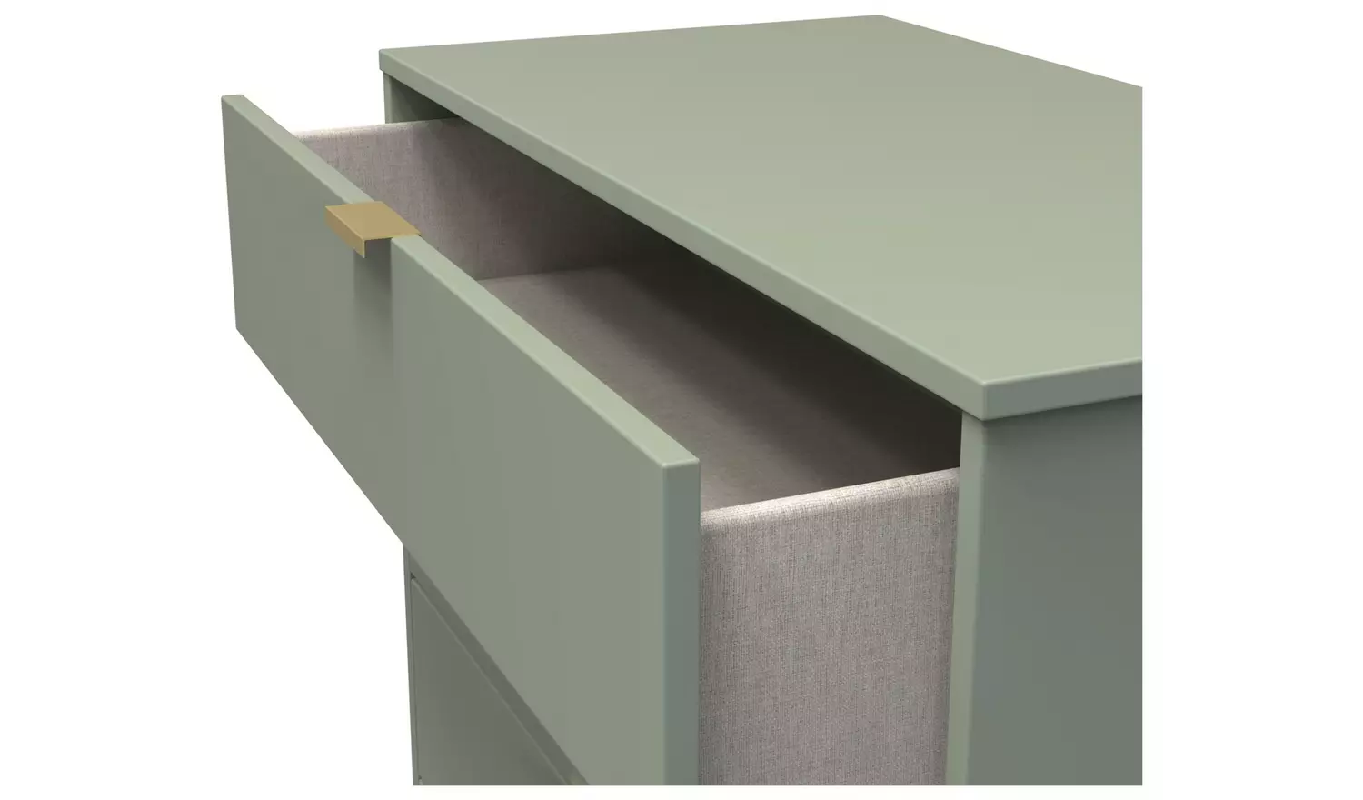 Livara Messina 4 Drawer Chest - Green