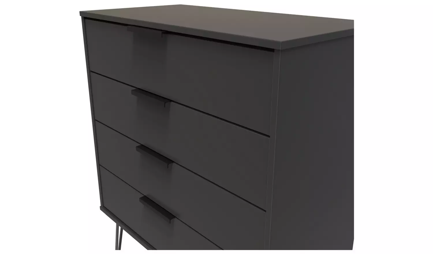 Livara Verona 4 Drawer Chest - Grey