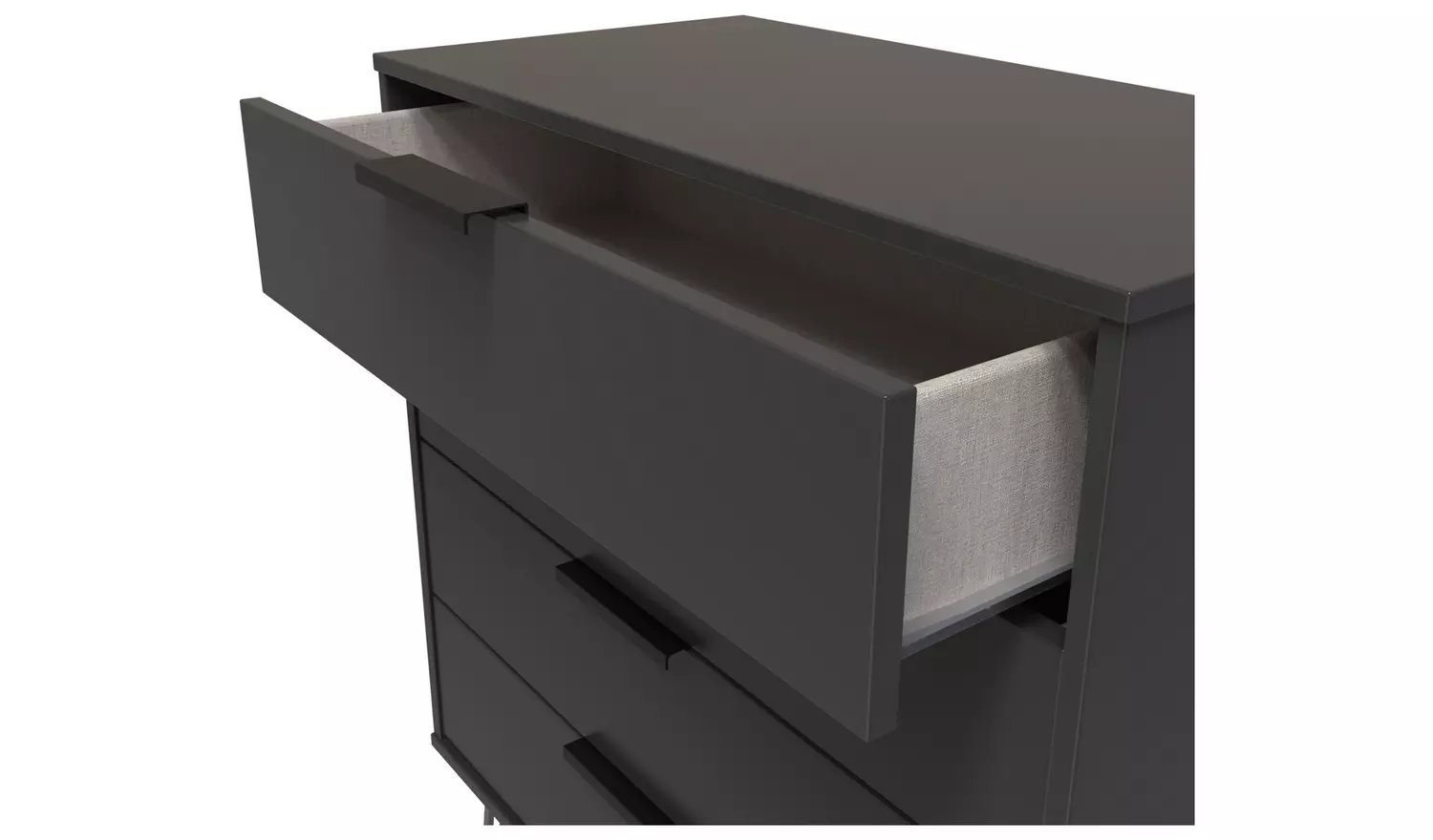 Livara Verona 4 Drawer Chest - Grey