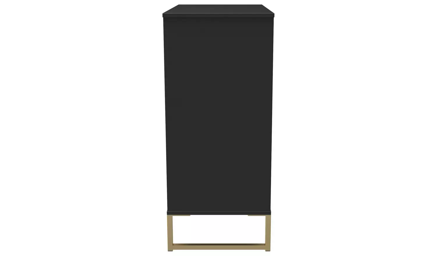 Livara Messina 4 Drawer Chest - Black