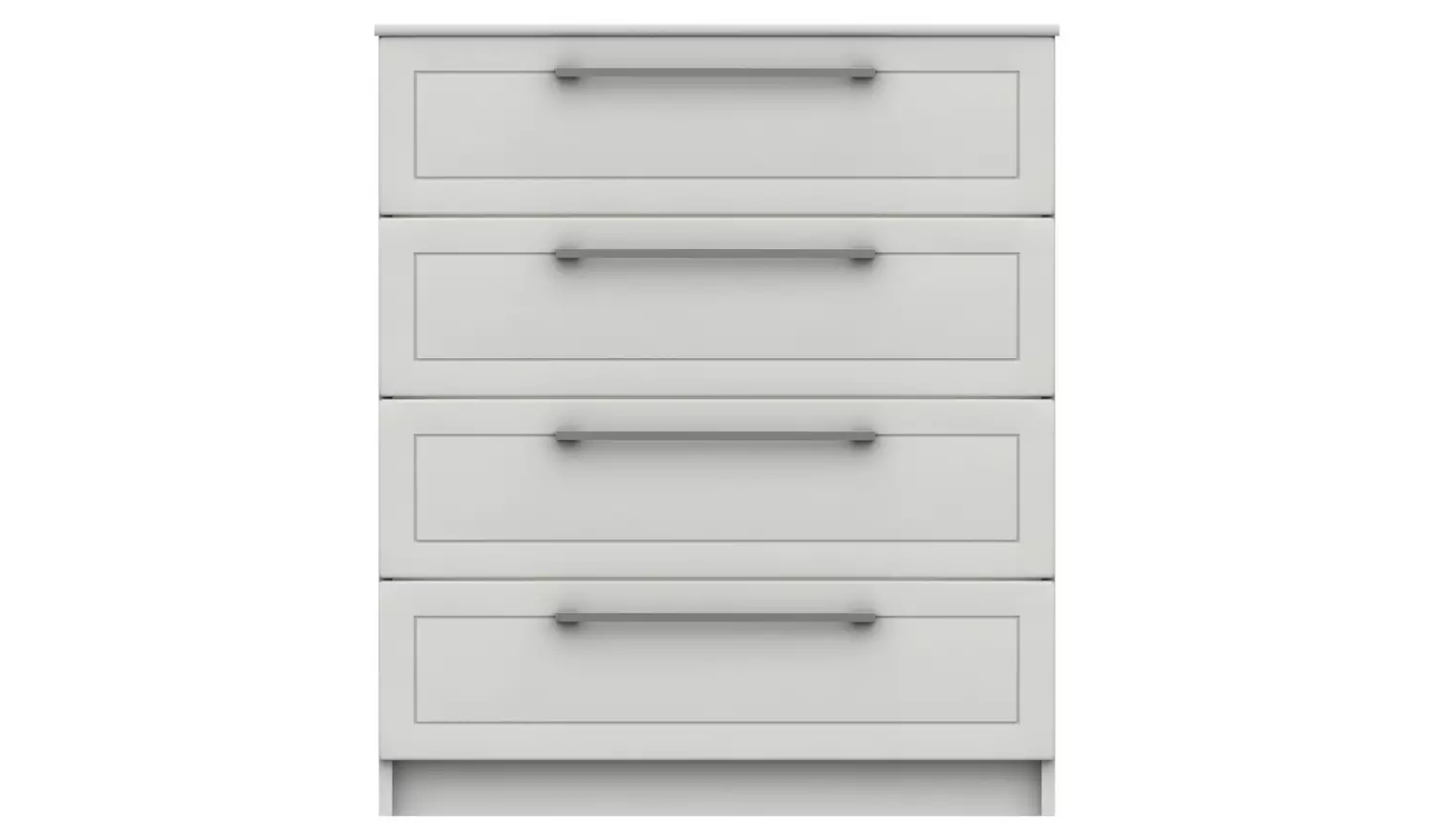 Hatfield 4 Drawer Chest - White Gloss