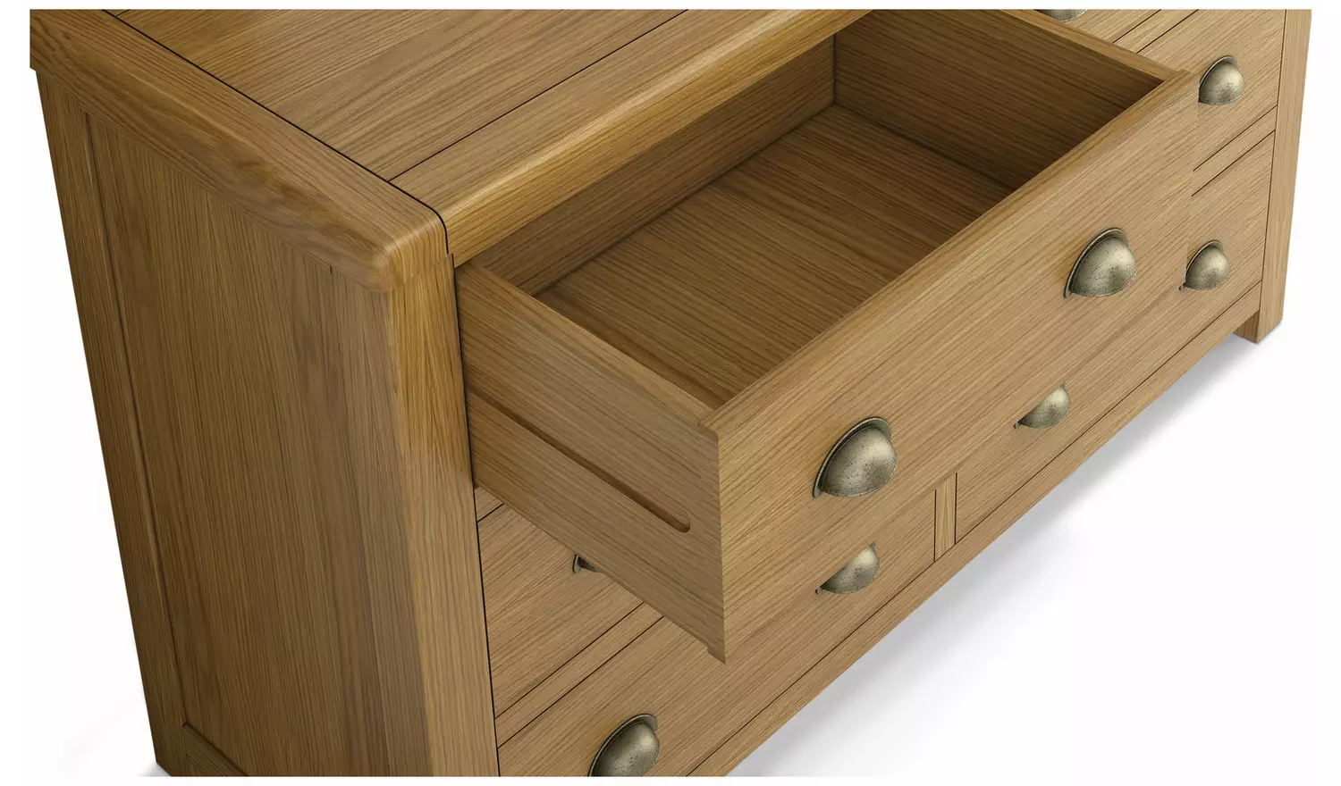 Argos Home Kent 6 Drawer Chest - Oak