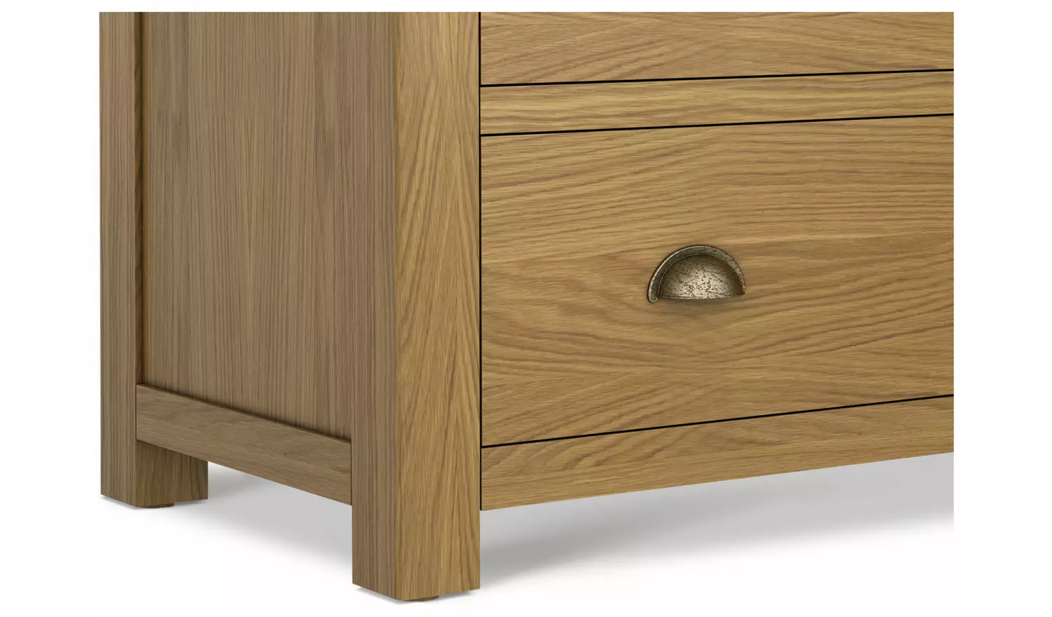Argos Home Kent Wide 4 Drawer Chest - Oak
